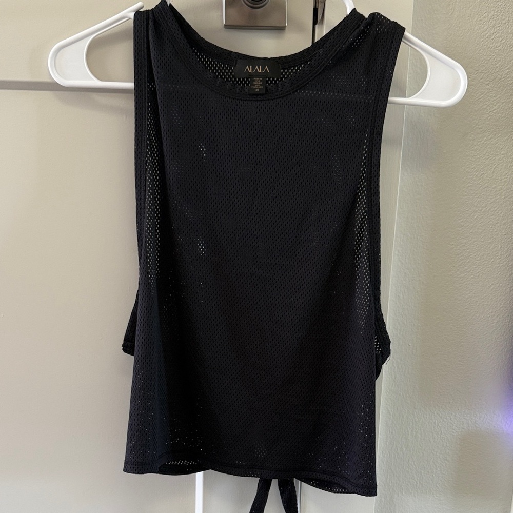 Alala Midnight Mesh Tank Top